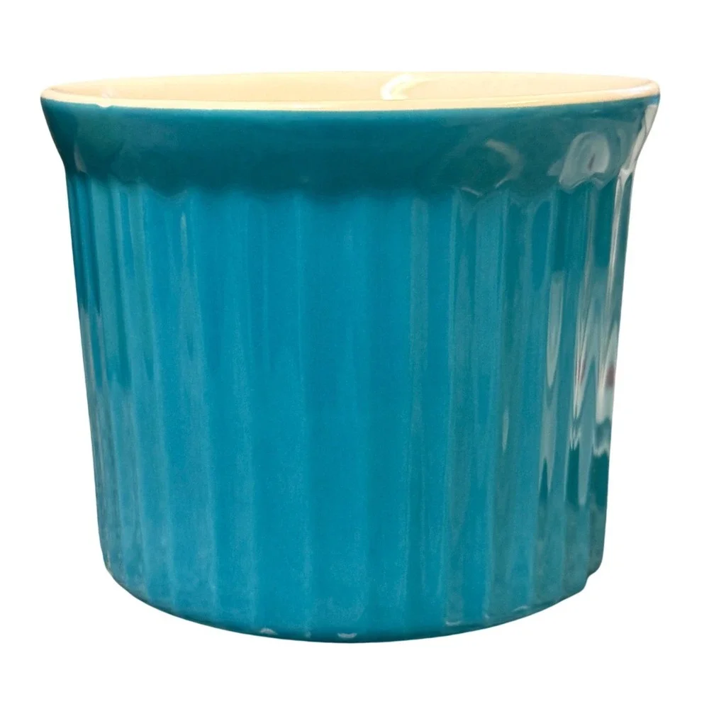 2 CorningWare Colours 20 oz Soup Mugs Pool Blue Spruce Green Corning Ware Colors